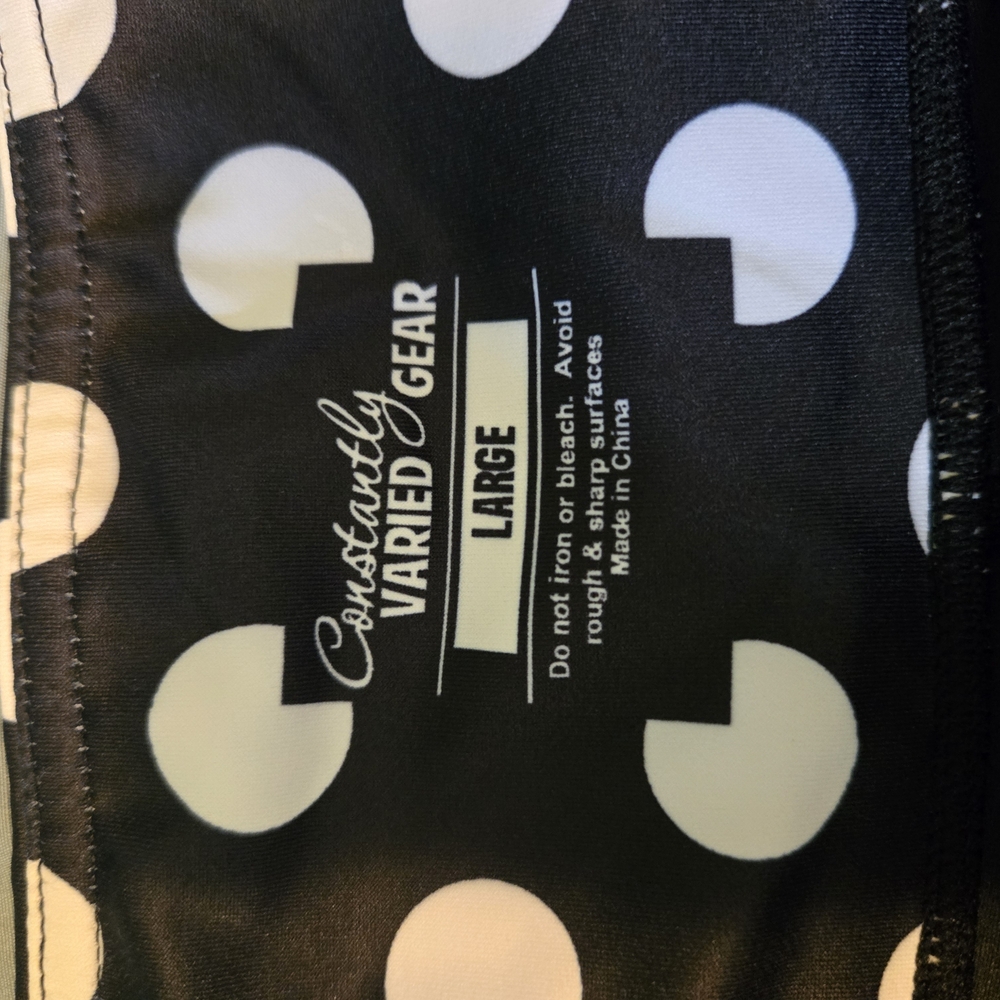 Constantly Varied Gear Black and White Polka Dot Skort - Picture 3 of 3